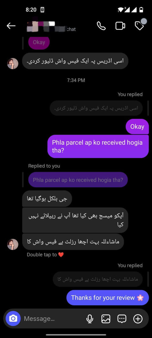 Customer review