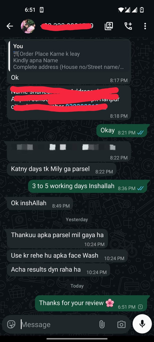 Customer review