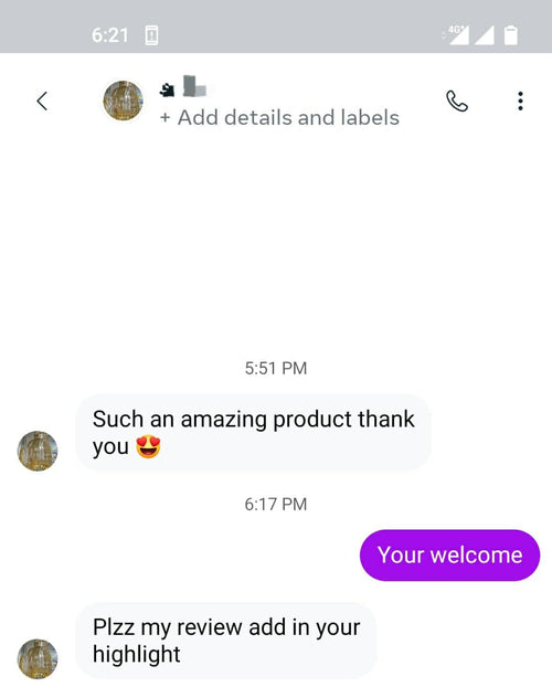 Customer review